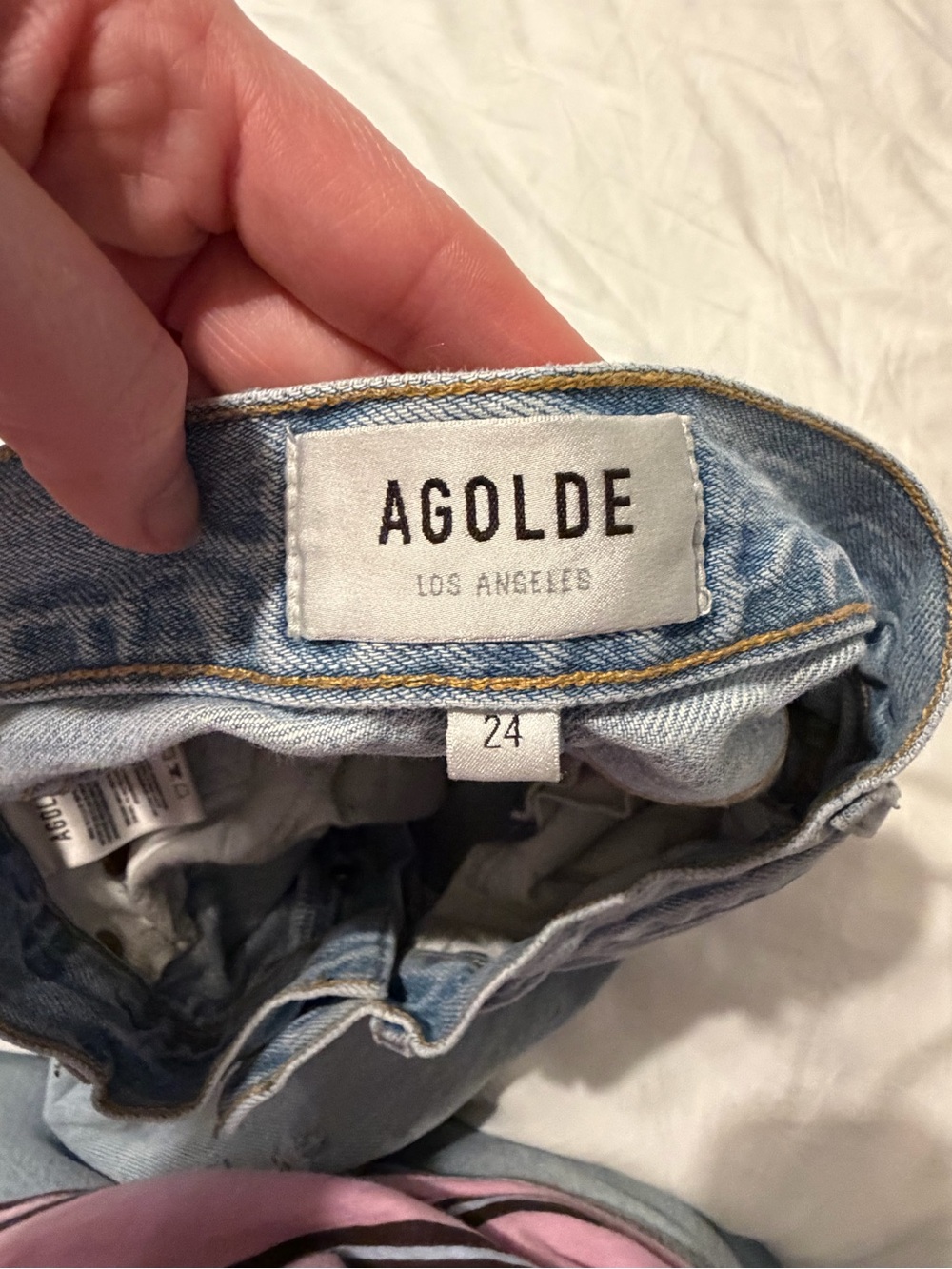 Agolde Riley Crop - Picture 2 of 10